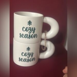 Kittenish Cozy Season Cream Mugs